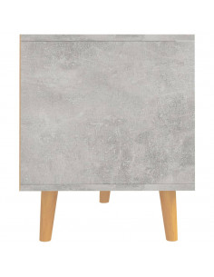 Mobile Porta TV Grigio Cemento 90x40x48,5 cm Legno Multistrato