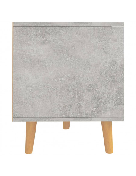 Mobile Porta TV Grigio Cemento 90x40x48,5 cm Legno Multistrato