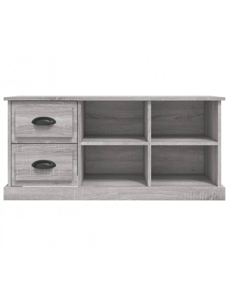 Mobile Porta TV Grigio Sonoma 102x35,5x47,5cm Legno Multistrato