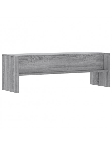 Mobile Porta TV Grigio Sonoma 120x40x40 cm in Legno Multistrato