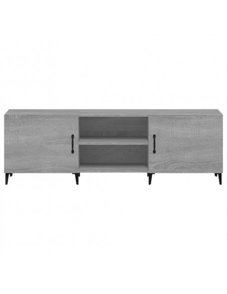 Mobile Porta TV Grigio Sonoma 150x30x50 cm in Legno Multistrato