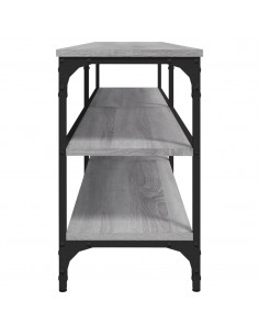 Mobile Porta TV Grigio Sonoma 160x30x50 cm in Legno Multistrato