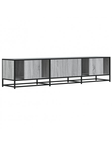 Mobile Porta TV Grigio Sonoma 180x35x41 cm in Truciolato