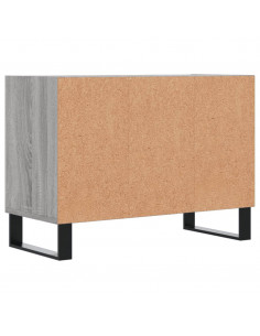 Mobile Porta TV Grigio Sonoma 69,5x30x50cm in Legno Multistrato