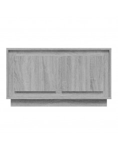 Mobile Porta TV Grigio Sonoma 80x35x45 cm in Legno Multistrato