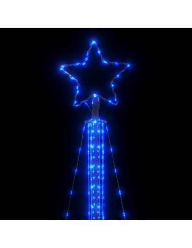 Illuminazione per Albero di Natale 525 LED Blu 302 cm