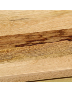 Mobile Porta TV in Legno Massello di Mango 120x30x45 cm