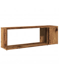 Mobile Porta TV Legno Antico 100x24x32 cm in Legno Multistrato