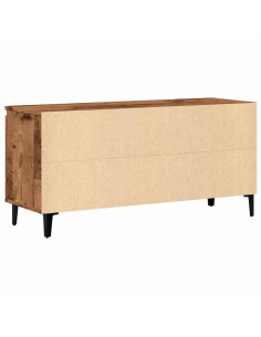 Mobile Porta TV Legno Antico 102x35x50 cm in Legno Multistrato