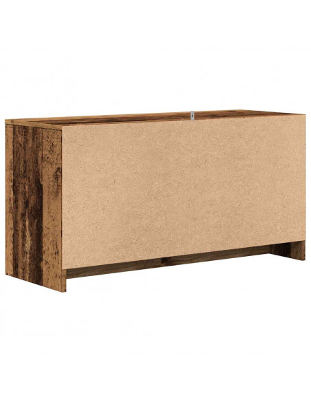 Mobile Porta TV Legno Antico 102x37,5x52,5 cm Legno Multistrato