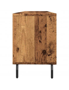 Mobile Porta TV Legno Antico 150x30x44,5 cm Legno Multistrato