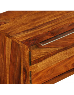 Mobile Porta TV Legno Massello di Sheesham 120x30x30 cm