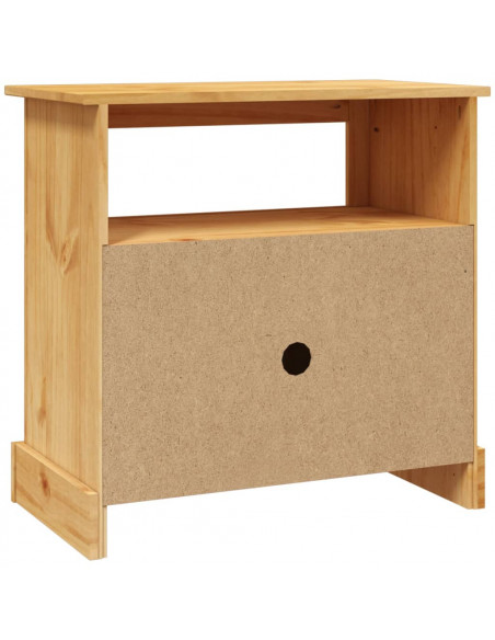 Mobile Porta TV Legno Pino Messicano Corona Range 80x43x78 cm