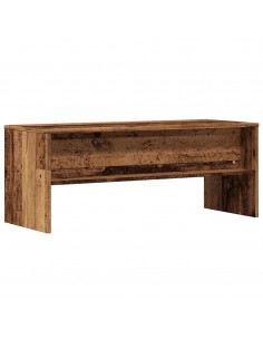 Mobile Porta TV Legno Vecchio 100x40x40 cm in Truciolato