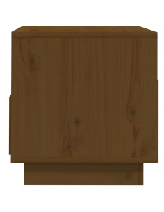 Mobile Porta TV Miele 60x35x37 cm in Legno Massello di Pino