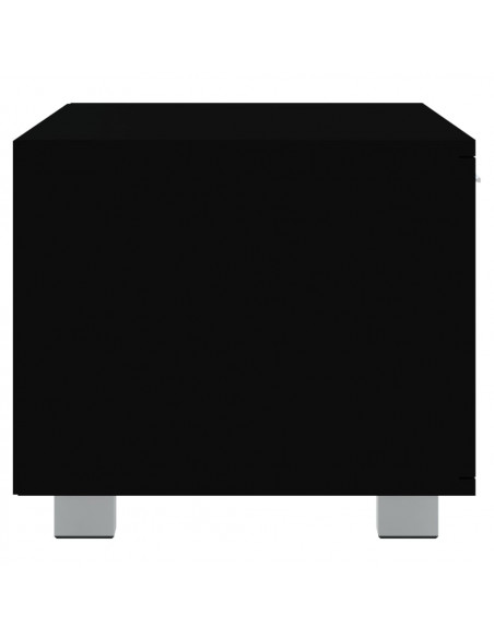 Mobile Porta TV Nero 120x40,5x35 cm in Legno Multistrato