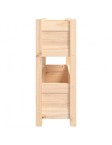 Fioriera 77x25x66 cm in Legno Massello di Pino