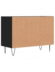 Mobile Porta TV Nero 69,5x30x50 cm in Legno Multistrato