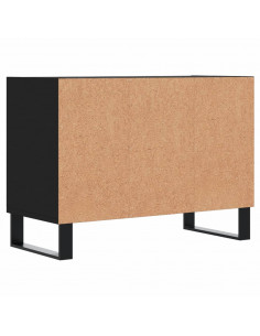 Mobile Porta TV Nero 69,5x30x50 cm in Legno Multistrato