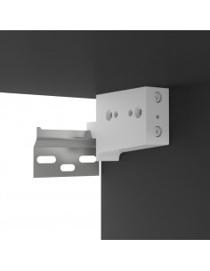 Mobile Porta TV Pensile Nero 100x30x26,5 cm Legno Multistrato