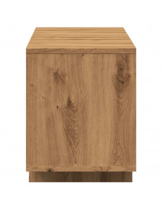 Mobile Porta TV Rovere Artigianale 120x30x40,5 cm Multistrato