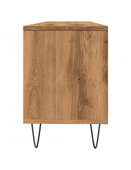 Mobile Porta TV Rovere Artigianale 150x30x44,5 cm Multistrato
