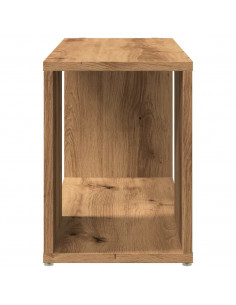 Mobile Porta TV Rovere Artigianale 60x24x32 cm in Truciolato