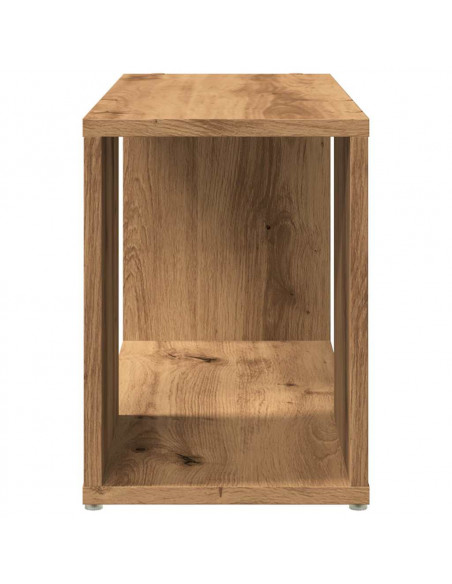 Mobile Porta TV Rovere Artigianale 60x24x32 cm in Truciolato
