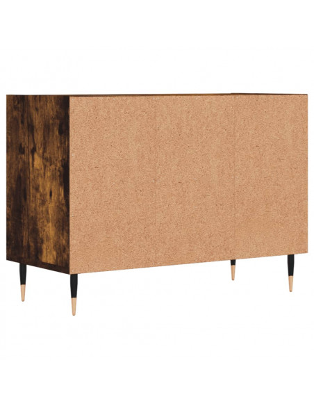 Mobile Porta TV Rovere Fumo 69,5x30x50 cm in Legno Multistrato