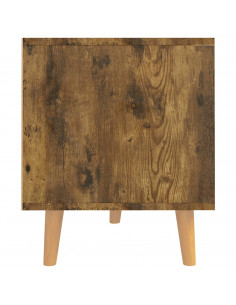 Mobile Porta TV Rovere Fumo 90x40x48,5 cm Legno Multistrato