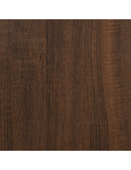 Mobile Porta TV Rovere Marrone 100x40x40cm in Legno Multistrato