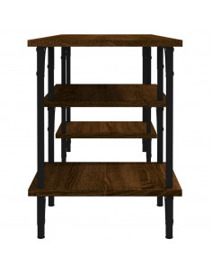 Mobile Porta TV Rovere Marrone 102x35x45,5 cm Legno Multistrato