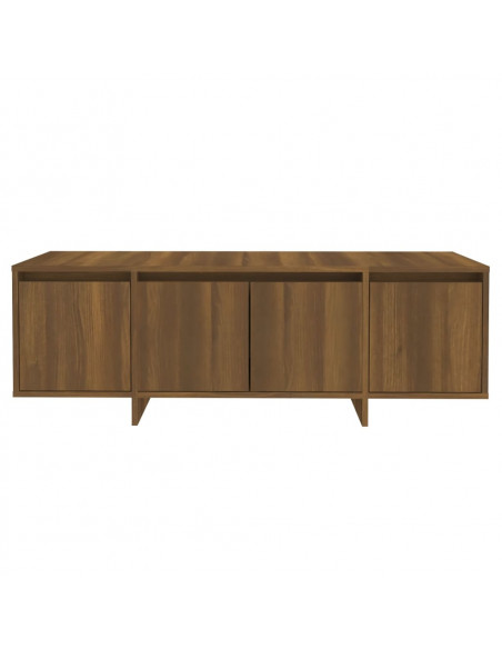 Mobile Porta TV Rovere Marrone 120x30x40,5 cm in Truciolato