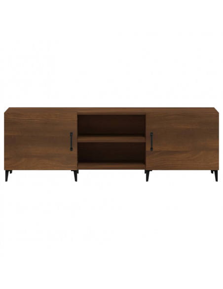 Mobile Porta TV Rovere Marrone 150x30x50cm in Legno Multistrato