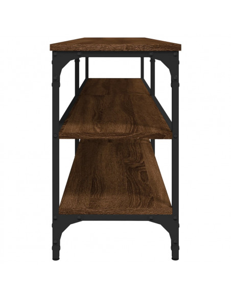 Mobile Porta TV Rovere Marrone 160x30x50 cm Legno Multistrato
