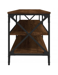 Mobile Porta TV Rovere Marrone 160x40x50 cm Legno Multistrato