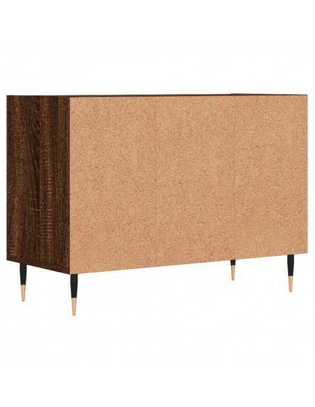Mobile Porta TV Rovere Marrone 69,5x30x50 cm Legno Multistrato