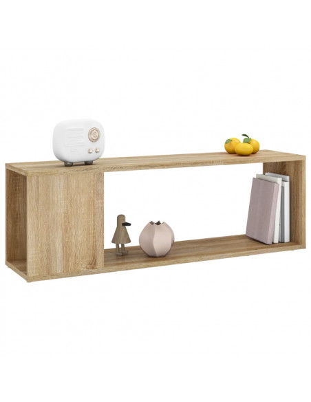 Mobile Porta TV Rovere Sonoma 100x24x32 cm in Truciolato