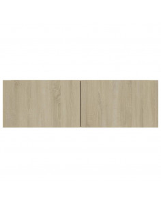 Mobile Porta TV Rovere Sonoma 100x30x30 cm in Legno Multistrato