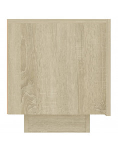 Mobile Porta TV Rovere Sonoma 100x35x40 cm in Legno Multistrato