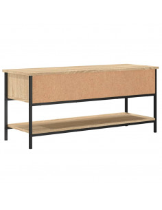 Mobile Porta TV Rovere Sonoma 100x35x45 cm in Legno Multistrato