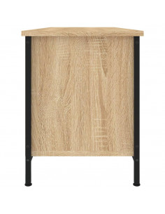 Mobile Porta TV Rovere Sonoma 102x35x45 cm in Legno Multistrato