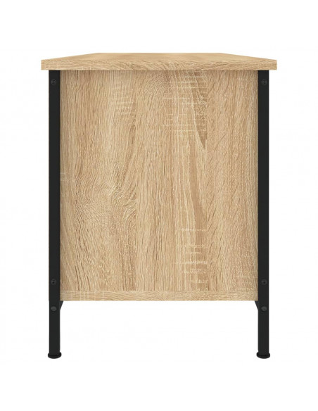 Mobile Porta TV Rovere Sonoma 102x35x45 cm in Legno Multistrato