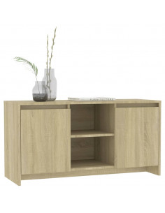 Mobile Porta TV Rovere Sonoma 102x37,5x52,5 cm in Truciolato