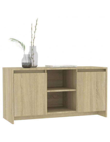 Mobile Porta TV Rovere Sonoma 102x37,5x52,5 cm in Truciolato