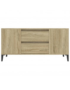 Mobile Porta TV Rovere Sonoma 102x44,5x50 cm Legno Multistrato
