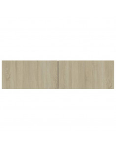 Mobile Porta TV Rovere Sonoma 120x30x30 cm in Legno Multistrato