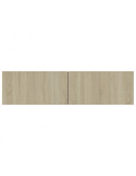 Mobile Porta TV Rovere Sonoma 120x30x30 cm in Legno Multistrato