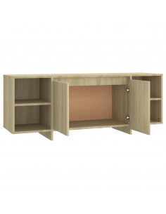 Mobile Porta TV Rovere Sonoma 130x35x50 cm in Truciolato