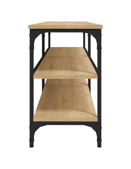 Mobile Porta TV Rovere Sonoma 140x30x50 cm in Legno Multistrato